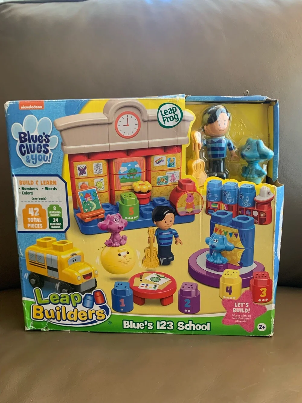 Leap Builders Blue's 123 School Playset - Multicolor